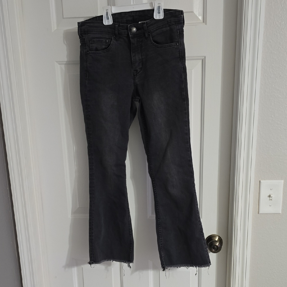 H&M Black Flare & Wide Leg Jeans